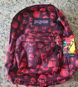 New Incredibles 2 Disney Pixar JanSport backpack
